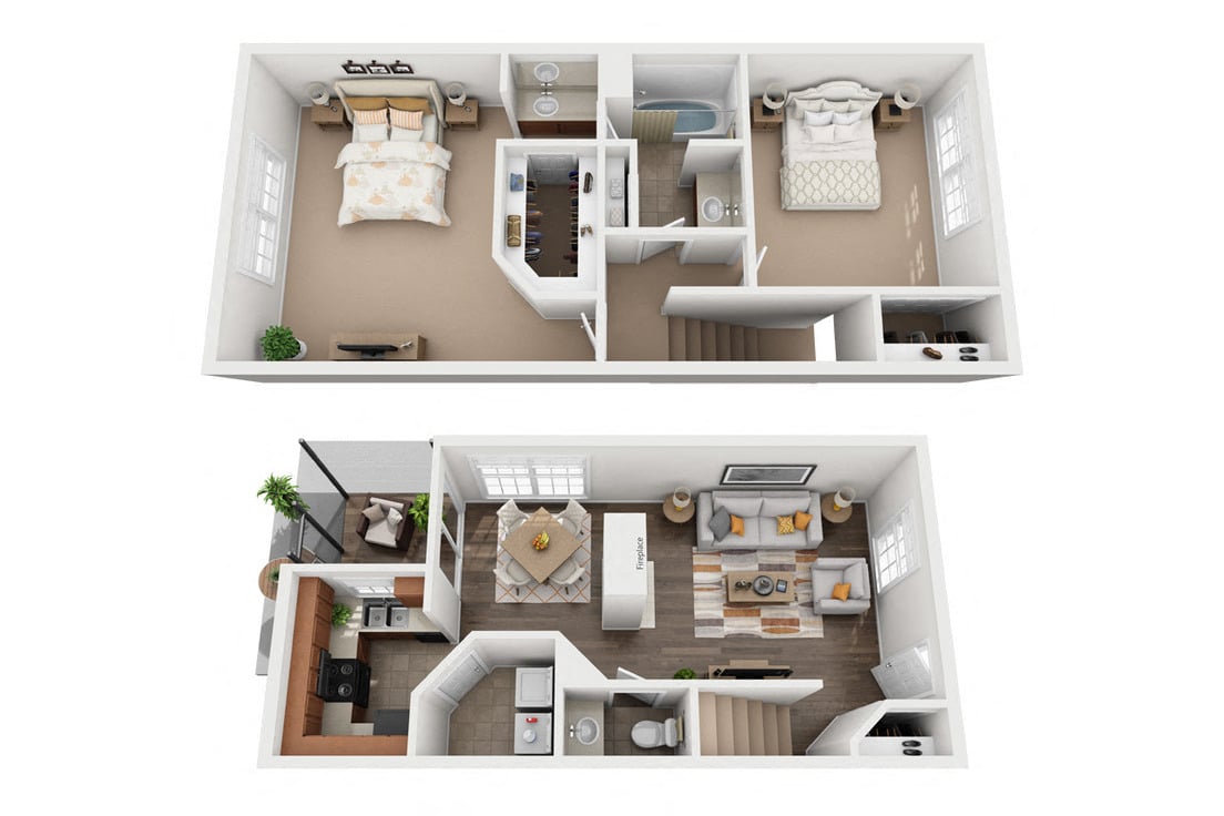B1 - The Lexington floor plan